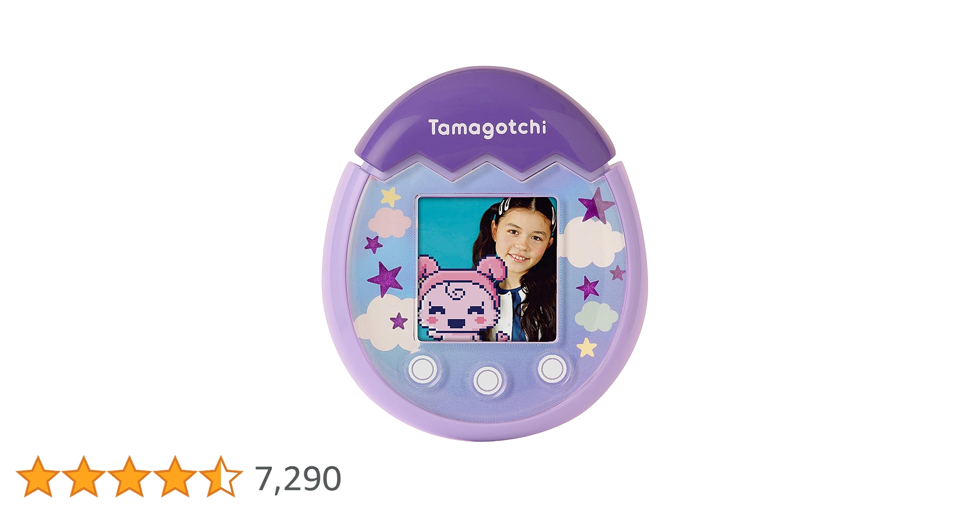 Amazon | Bandai America - Tamagotchi Pix, Purple | ハンドヘルド